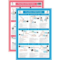 Pilates Stretches Mini Chart